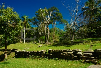 Ruins in Pueblito, Colombia
