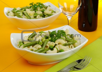 Pasta with Green Vegetables
