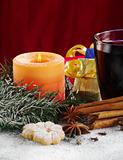 Candle and Mulled Wine