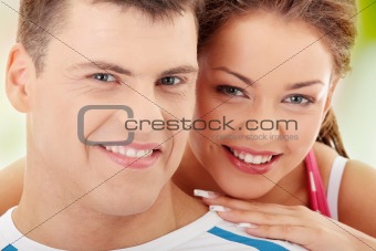 Happy young couple