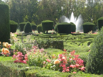 french garden of Le Nôtre in Castres