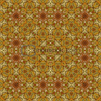 Artistic rug pattern
