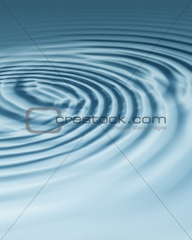 two bluish silver ripples