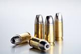bullets 9mm closeup