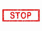 Grunge Office Stamp - STOP