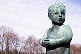 Little Boy Statue