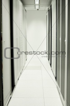Data Centre Row of Racks