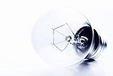 light bulb high-key monochrome