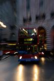 London Bus zoom effect