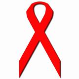 Awareness Red Ribbon a symbol for the fight against Aids and Drug Abuse