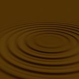Coffee or chocolate ripples