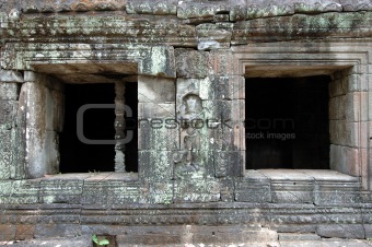 Windows of mandapa, Cambodia