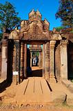 Entrance gopura of Banteay Sreiz, Cambodia