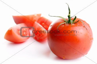 Tomato and slices
