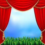 Theater curtains