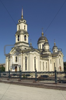 exterior of the Orthodox Cathedral