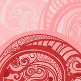 abstract background in red