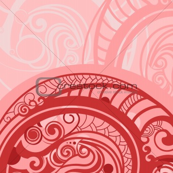 abstract background in red