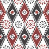 Seamless pattern with rhombuses
