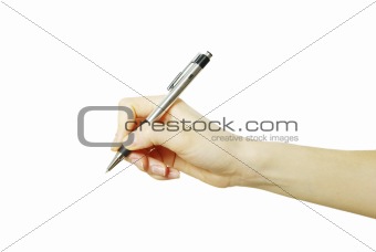 pen in hand 