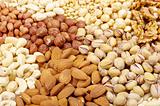 various nuts 