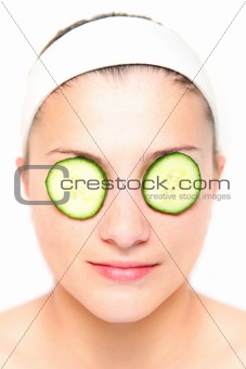 Cucumber mask