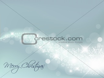 Light Blue Abstract Christmas background