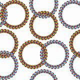rings seamless pattern