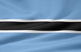 Flag of the Botswana