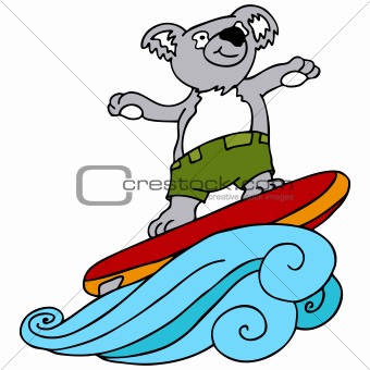 Koala Surfing