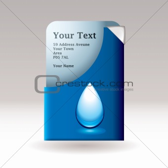 Modern card water