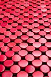Red abstract background  with circles