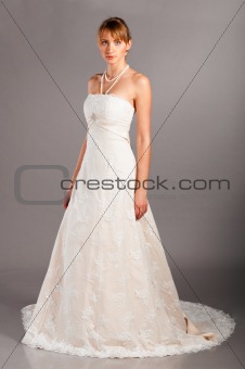 bride in wedding dress