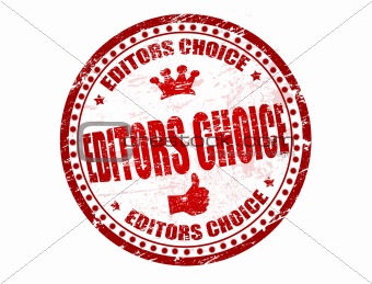 Editors choice stamp