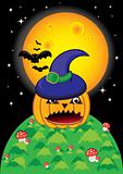 Pumpkin Halloween Card
