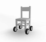 chair on wheels