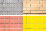 Four style of tiles (wall or floor)