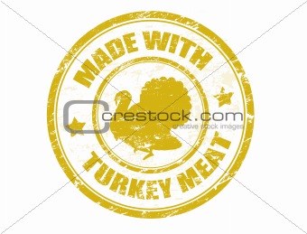  made with turkey meat stamp
