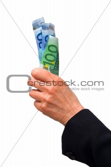 banknotes in the hand