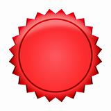 Button Badge - red