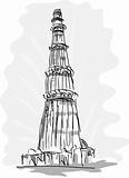 Qutub Minara tower Delhi India