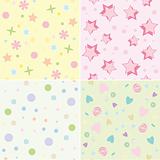 Seamless tile childrens backgrounds