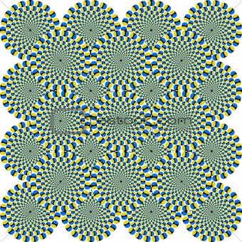 Optical Illusion Circles