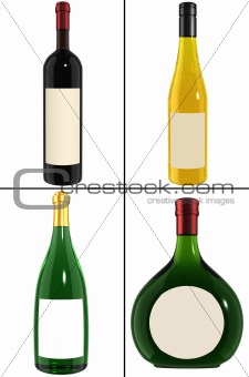 Wine Bottles - collection