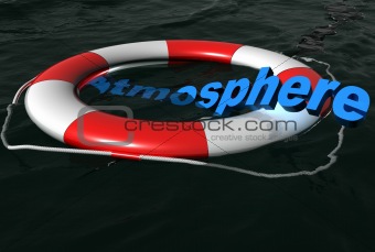 Rescue atmosphere on water