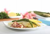 Asparagus with Ham and Potatoes