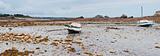 Rowboat at low tide cote Rose