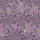 Floral seamless pattern in vector