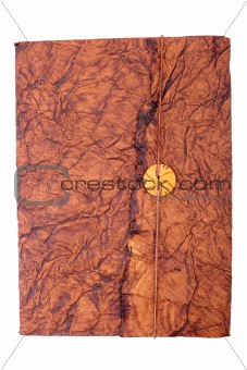 Antique leather book Cover 