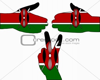 Kenya hand signal